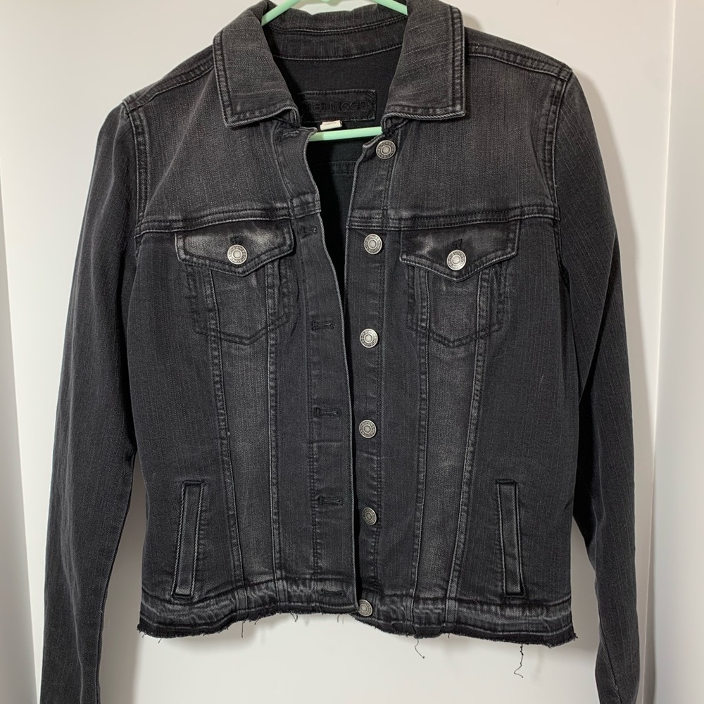 Women’s Black Jean Jacket Maurices